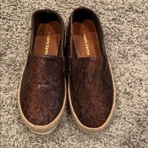 Electric Women's Brown Espadrilles